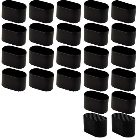 embouts ovales pour pieds de chaise antidérapants et (1/5)