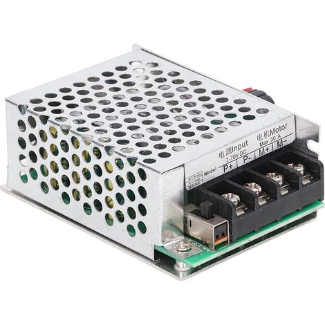 Contrôleur de vitesse de moteur PWM CC à rapport cyclique réglable pour la gradation de LED 7-70 V (1/5)