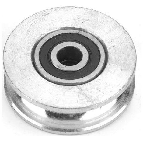 Ruota con cuscinetto ad alta resistenza, guida cavo in metallo per puleggia (56 mm) (1/5)