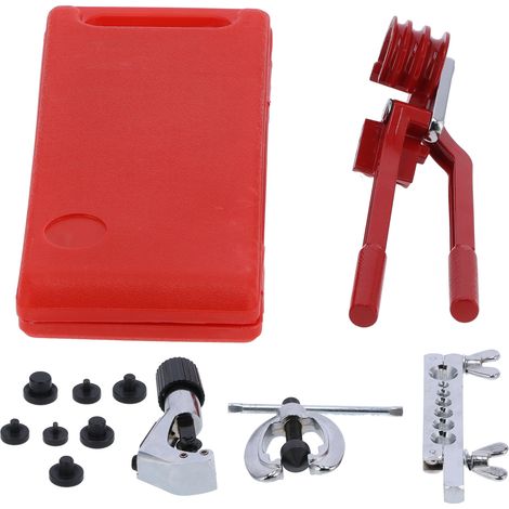 Kit de dilatation manuel pour tubes, outil d'évasement de tuyaux, réparation de freins et pipelines. (1/5)