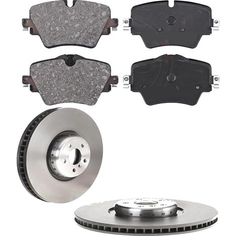 KIT FRENI POSTERIORI compatibile con BMW Z4 (E86,E89) - DISCHI + PASTIGLIE OEM: FDB850, FDB1301, FDB4401 / A 00 248 / 17802 , 18250 /SOSTITUZIONE DIRETTA/BASSA POLVERE/SILENZIOSO (1/5)