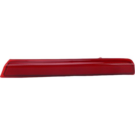 Seitenreflektor für die hintere Stoßstange MDX 2010-2013 ABS Rot Montageclip [RGB]