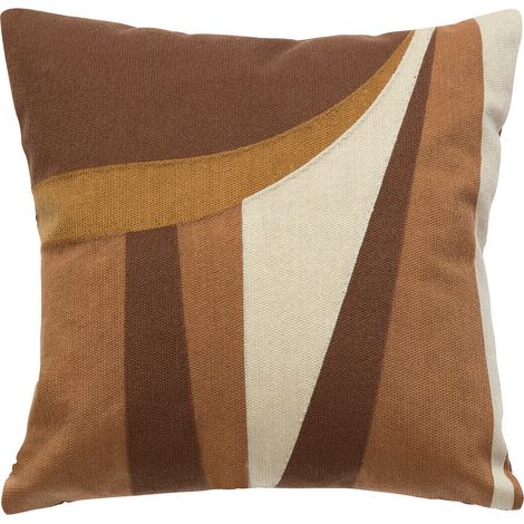Kissen Hary Braun 45x45cm - Atmosphera créateur d'intérieur (1/5)