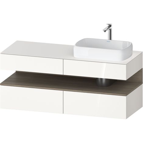 Duravit Collection One Meuble sous-vasque sur console, 2 tiroirs,