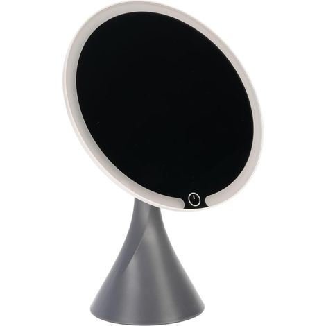 USB 1200mAh Rechargeable Composent Le Miroir Cosmétique de Miroir pour la Chambre à Coucher de Vestiaire Miroir de vanité avec la Lumière, 3 Températures de Couleur Stepless (1/5)