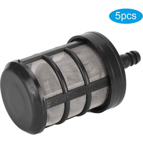 5-teiliges Set Edelstahl-Doppelschicht-Gartenwasserpumpen-Sieb-Netzfilter-Sprühzubehör (1/5)
