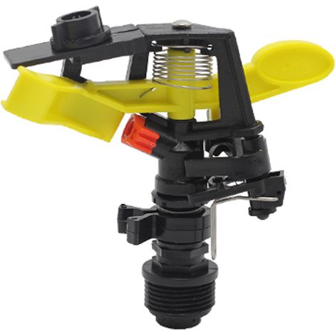 Arroseur À Impact En Plastique - 360° Rotatif - Pour Arrosage De Pelouse Et Jardin - 1 Pièce (1/5)