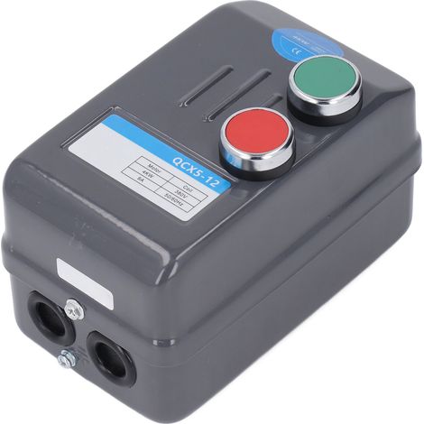 Démarreur électrique magnétique triphasé pour compresseur d'air et pompe à eau 380V 4KW 6,8-11A interrupteur moteur (1/5)