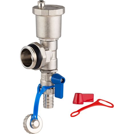 Module de purge/vidange pour collecteur inox de plancher chauffant NOYON & THIEBAULT (1/4)