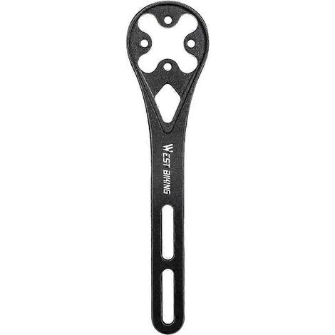 Support de compteur de vélo WEST BIKING pour vélo de route, compatible Garmin, Wahoo, Bryton et XOSS, avec fixation intégrée pour guidon et potence. (1/5)