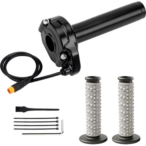 Poignée d'accélérateur à rotation complète pour vélo électrique Macfox, compatible avec HappyRun, Freego et Heybik. (1/5)