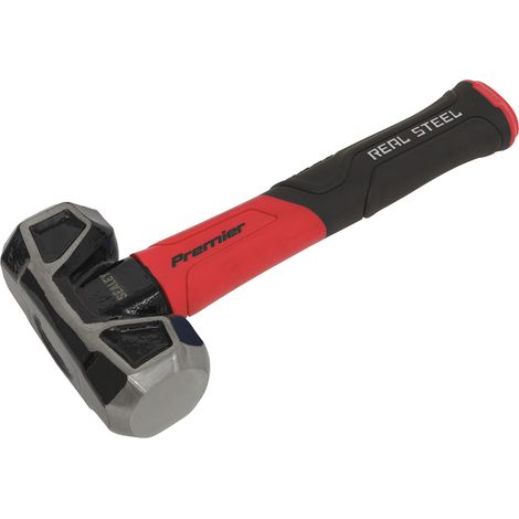 Sealey CHG30 Premier Club Hammer with Fibreglass Shaft 3lb