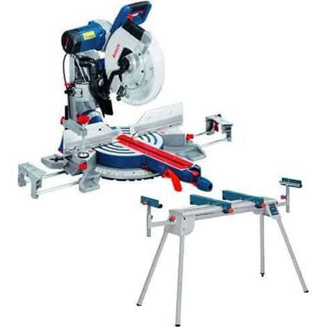 Bosch – Scie à onglet radiale 2000 W Ø 305 mm – Bras coulissant pour précision – Lame carbure 72 dents – Pour bois dur et teck (1/5)