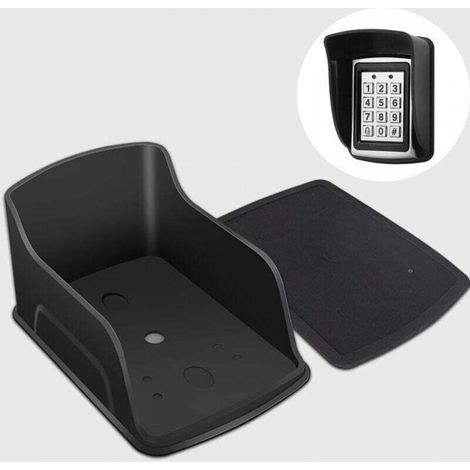(1 pièces) Couvercle étanche pour Bouton de Sonnette sans Fil Couvercle étanche pour Clavier de contrôle d'accès Sonnette de Protection Contre la Pluie à l'extérieur Housse Anti-Pluie (1/5)