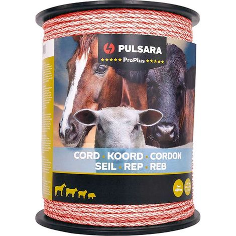 Corde blanche 200m: Cordon Polywire Pro Plus 6 conducteurs 20 mm (1/2)