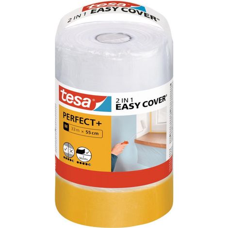 tesa 56593 Film de protección transparente 33 m x 550 mm (1/2)