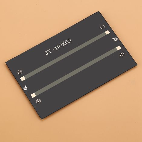 1,2 W 5 V Mini-tragbares polykristallines Solarmodul zum Selbstbauen und Laden (110 x 69 mm) (1/5)