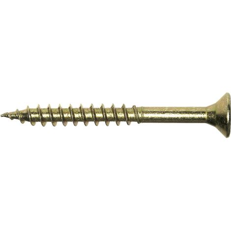 TORNILLO PARA MADERA GALVANIZADO AMARILLO 6.0220MM - 510 6220KG