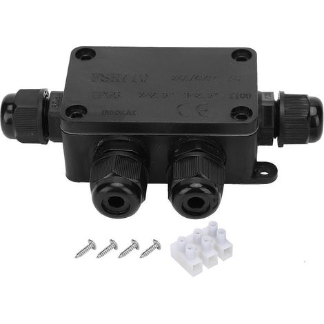 Wasserdichte Anschlussdose IP66 Verdrahtungsverbinder FSH710‐4P mit Silikon-Dichtungsring für 4‐8 mm