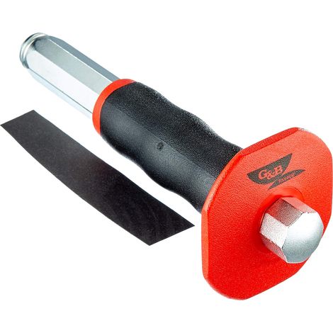 Jet pour clou spécialement indiquées pour l'application à percussion du clou dans le béton. Doté d'un embout spécial qui bloque le clou et évite que échappe à l'acte du fixation. Spécial Poignée (1/3)