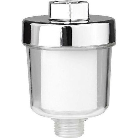 Filtre adoucisseur d'eau pour douche, filtre à eau de douche avec 2 cartouches de rechange - Filtre adoucisseur d'eau (1/5)