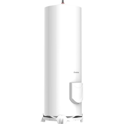 Ariston Group – Chauffe-eau électrique vertical 200L à accumulation – Résistance blindée pour eaux peu calcaires – Installation stable au sol – 3000784 (1/2)