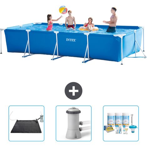 Intex Piscina con struttura Rettangolare - 450x220x84 cm - 6-pezzi  S22362