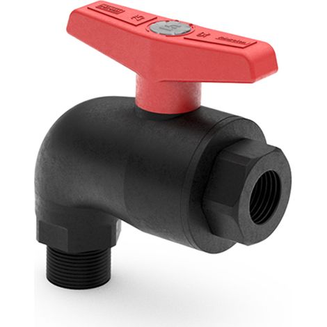 VAL. PPFV BOLA ACODADA R/H-M 3/4-1/2 A/TEFLON