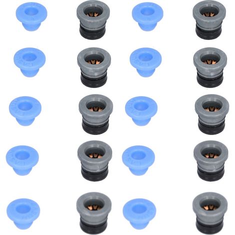 Set of 10 Pneumatic Valve Connection Heads, Compatible with VORON Extruders and 3D Printers (PTFE Accessories ECAS04) (1/5)