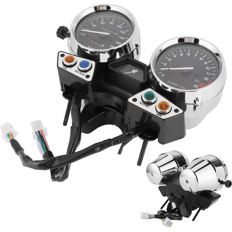 Ensemble d'instruments de moto (compteur de vitesse, odomètre, compte-tours) compatible avec XJR400 XJR 400 1995-1997 (1/5)