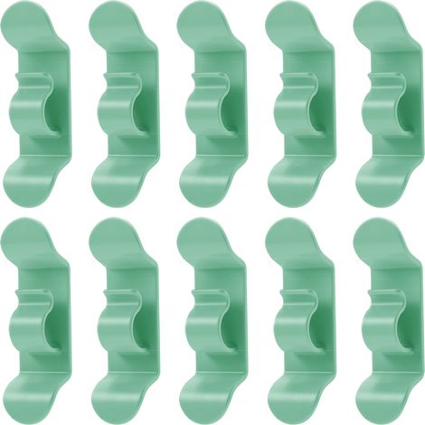 10Un enrouleur de fil bleu clair-Conception auto-adhésive pour ranger les ustensiles de cuisine (1/5)