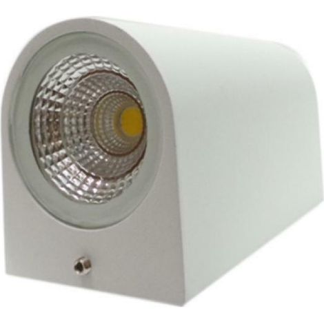 Lampada led doppio luce applique led 6w da parete 230v led cob x (1/2)
