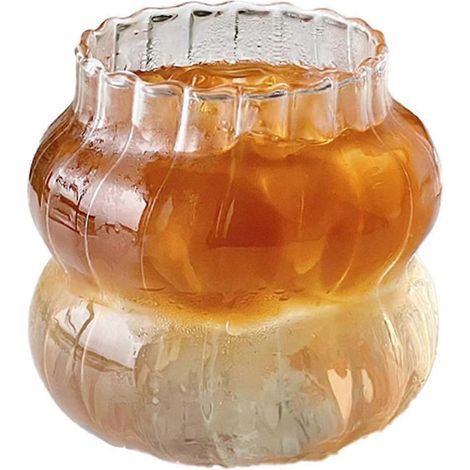 Lot de 6 tasses en verre résistant à la chaleur, transparentes, pour thé, jus, lait, café, eau. (1/5)