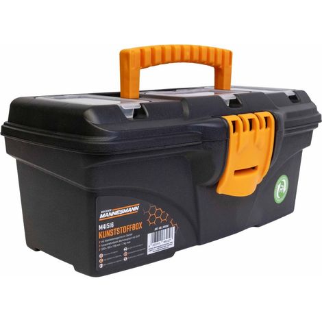 BRÜDER MANNESMANN M41516 BOÎTE EN PLASTIQUE AVEC ORGANISEUR 320 X 165 X 136 MM, ORGANISEUR AMOVIBLE, VERSION EN PLASTIQUE ROBUST