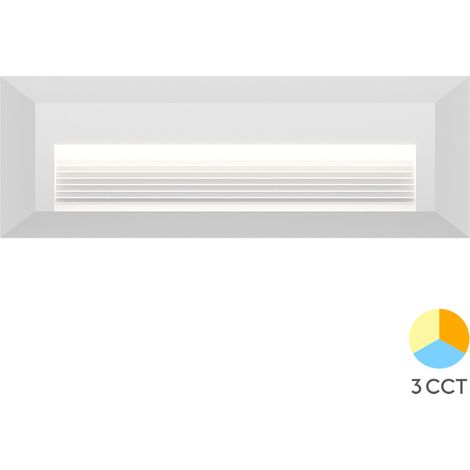 Applique LED murale Vekta-B1 Braytron 3W 180lm 3en1 Blanc IP65 (1/5)