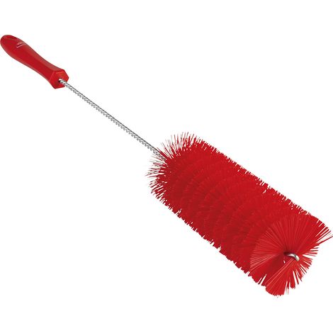 Vikan, Brosse tubulaire avec manche, moyen, Ø 60 mm, lot de