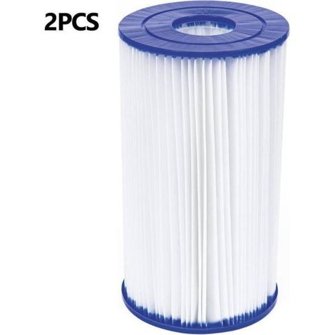 Pour filtre à cartouche Bestway 58095 Type IV/B, lot de 2 (1/4)