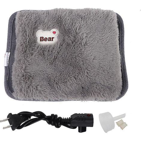 Bouillotte électrique rechargeable - 1 pièce - Gris (1/5)