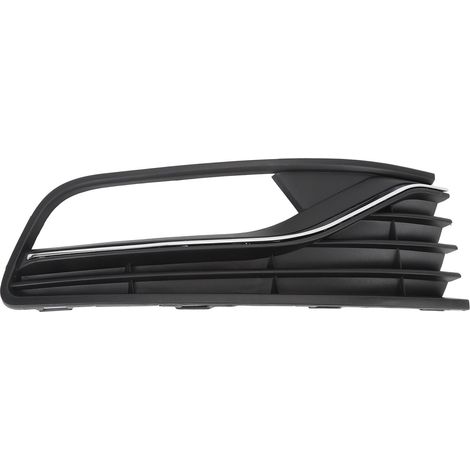 Grille chromée de feu de brouillard de pare-chocs avant 6C0853666J couvercle de calandre de lampe côté droit pour 6R 2014 à 2017 (1/5)