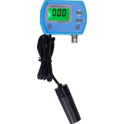 PH-9853 Testeur de pH et de conductivité électrique portable pour aquariums et laboratoires hydroponiques - Prise US 110 V (1/5)