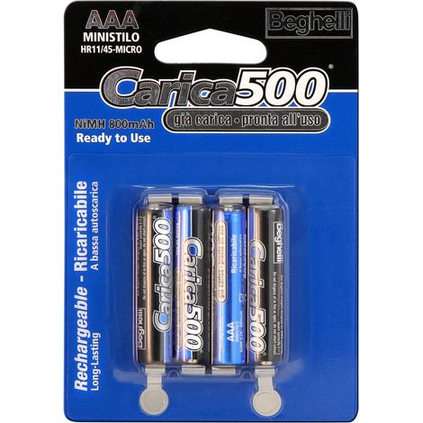 Beghelli batteria ricar ministilo 800mah blister 4 8852 (1/2)