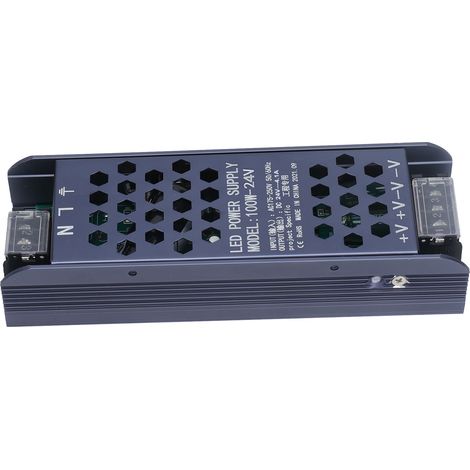 Alimentation pour lampe 100 W PWM, protections multiples, boîtier métallique, AC 175-250 V/24 V, 4,1 A (1/5)