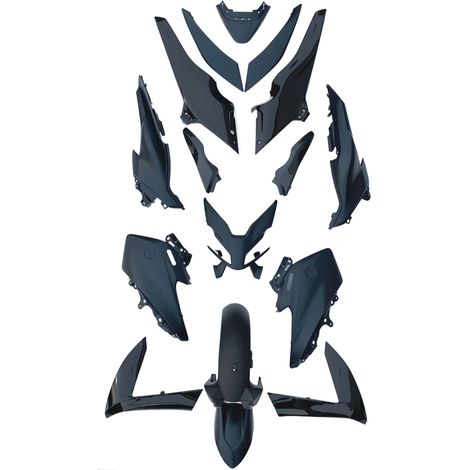 Kit carrosserie x16 carénage garde-boue latéral Yamaha T-MAX 560 tmax 560 2024+ (1/5)