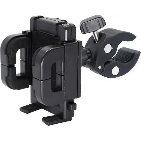 Support multifonction pour talkie-walkie/interphone, compatible avec les modèles de 4 à 7 cm. (1/4)