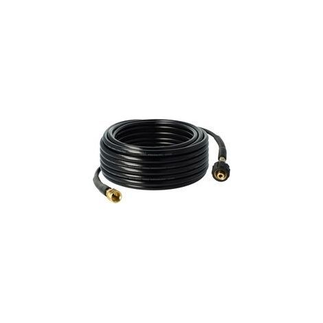 Tuyau extensible haute pression 20 m – Raccord M22 × 1,5 – Flexible et maniable pour accès aux zones difficiles d’accès – Pression maximale 200 bar – Compatible avec nettoyeurs haute pression (1/5)