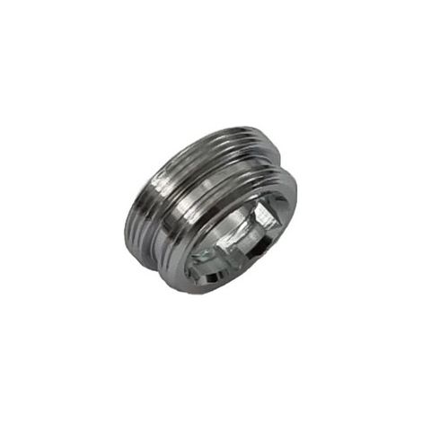 RACCORDO IN OTTONE CROMO 24M-22M 24x1M - 22x1M