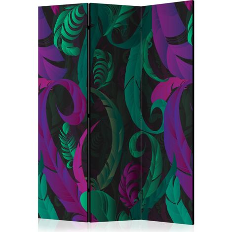 Paravent 3 Volets "Dance of Feathers" 135x172cm (1/2)