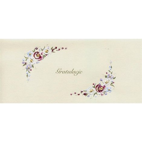 Biglietto di auguri DL G07 - Fiori