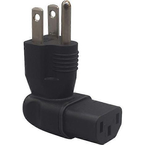 Adaptateur secteur d'extension IEC320 C13 vers Nema 5-15P (États-Unis), connecteur à 3 broches (1/5)