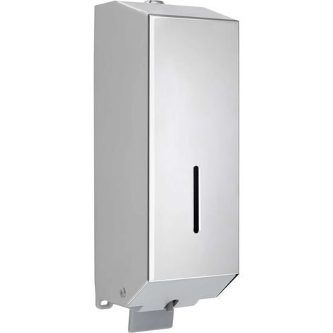 Sapho - Dispenser di sapone liquido, 1100 ml, acciaio inox lucido XP123 (1/4)